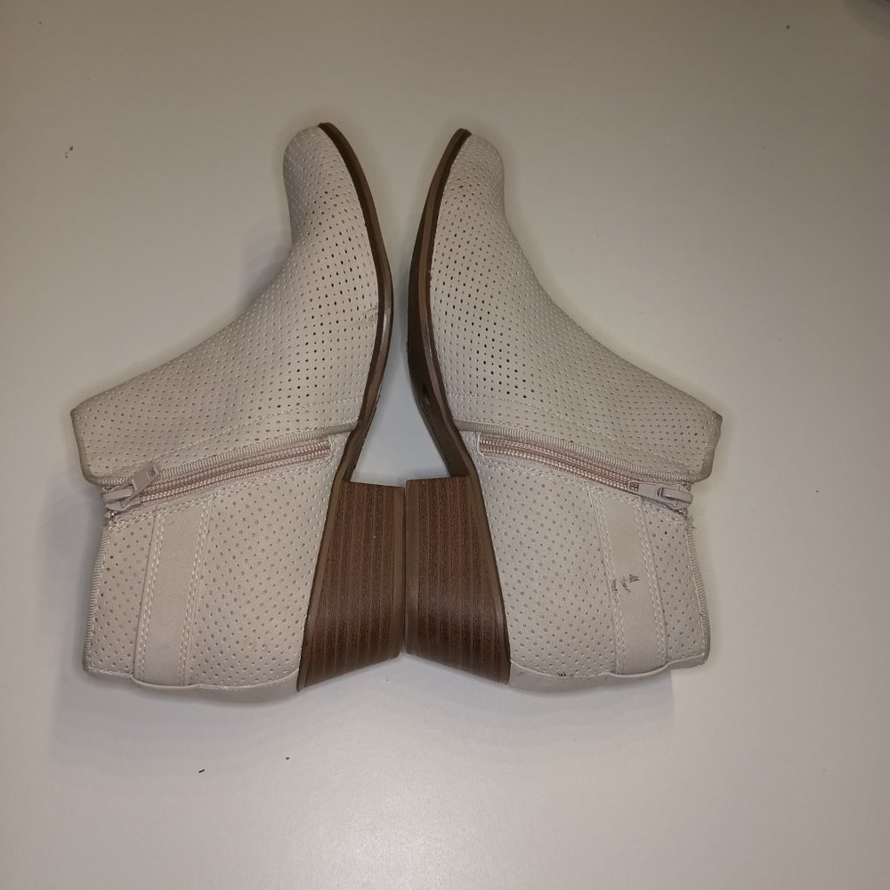 Beige Booties